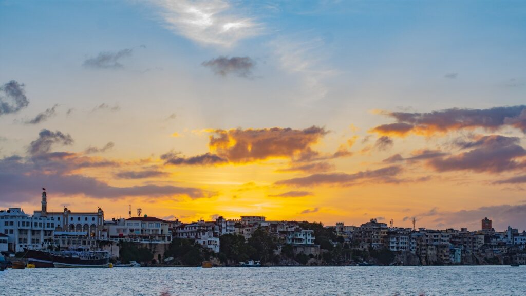 Drowning In Waste Case Mombasa Kenya Woima Corporation   Sunset On Mombasa Kenya Drowning In Waste Sea View WOIMA Corporation 1024x576 