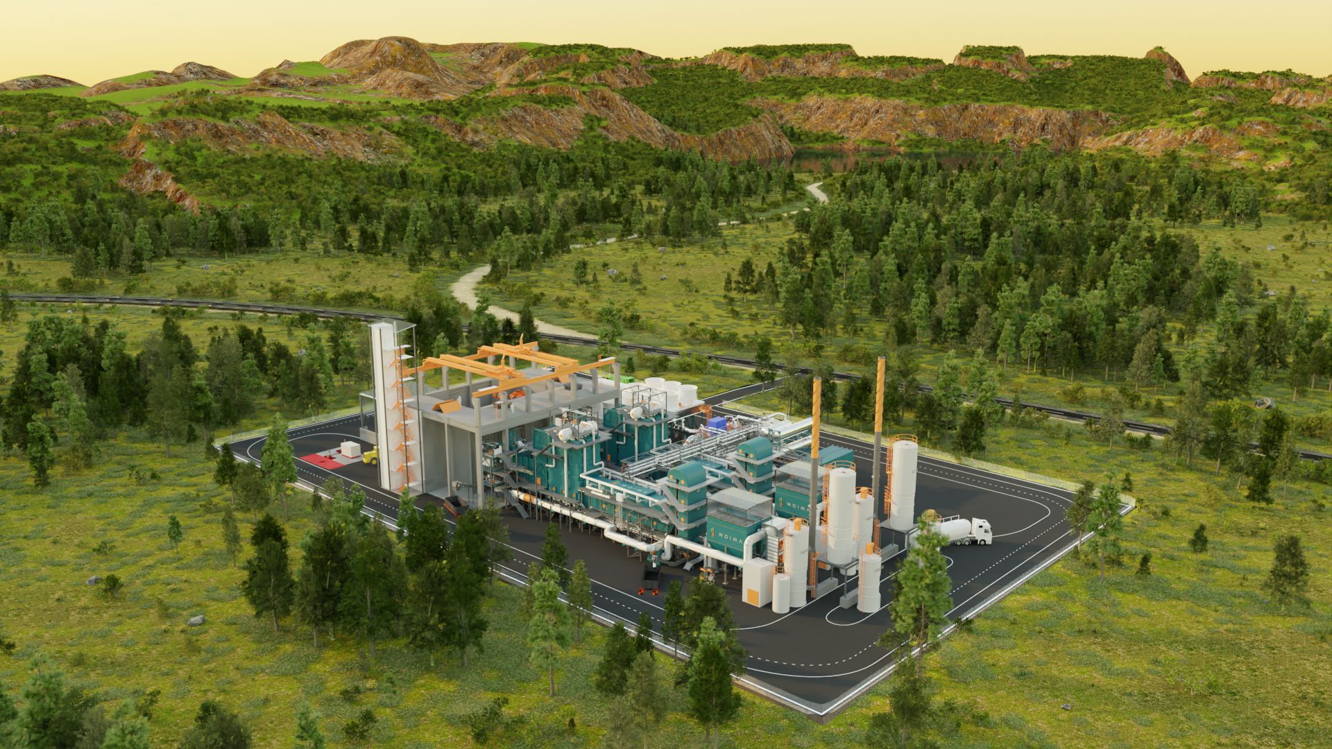 The Modular Wastewoima Power Plant Information For Investors Woima